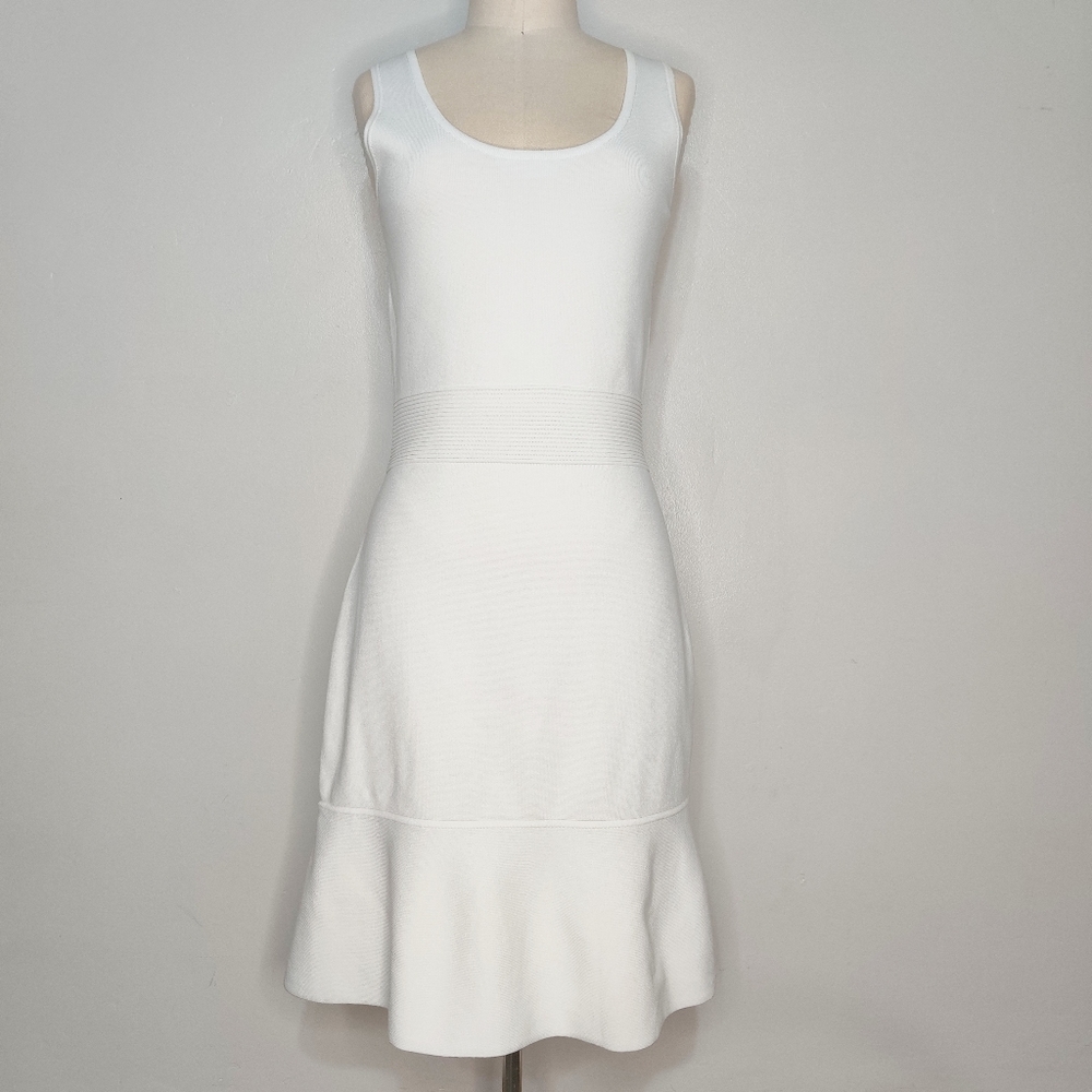 Michael Kors Flare Hem Sleeveless D…